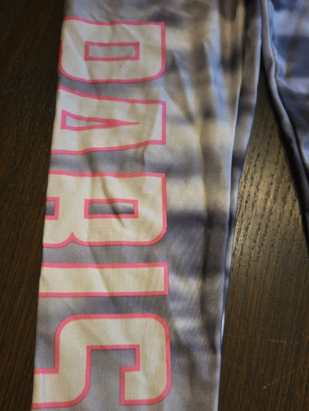 Justice Gray Leggings with Pink Eiffel Tower and Paris Print
